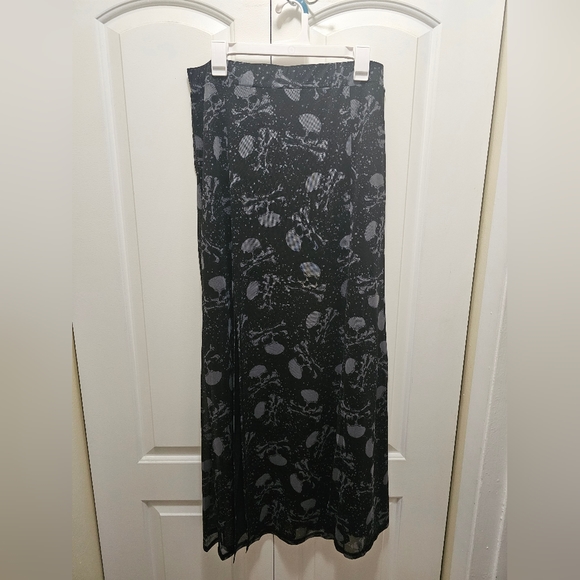 killstar waxwork maxi skirt size XL - Picture 3 of 4